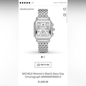 Michele Deco Day watch (women)